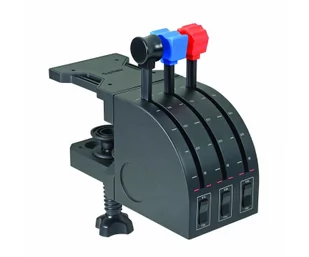 Saitek MadCatz Logitech G Pro Flight Throttle Quadrant (945-000015) - Kontrolery gier na PC - miniaturka - grafika 1