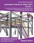 Pozostałe książki - Up and Running with Autodesk Advance Steel 2021 - miniaturka - grafika 1