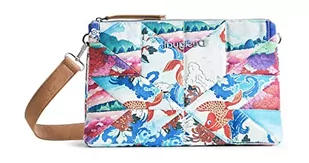 Desigual Womens BOLS_WILD EASTER DORTMUND Across Body Bag, Blue, One Size - Torebki damskie - miniaturka - grafika 1