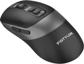 Myszki - A4tech FB50CS Plus FStyler, bezprzewodowa cicha biurowa mysz, BT+2,4GHz, czarny - miniaturka - grafika 1