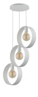 Lampy sufitowe - Sigma Stylowa lampa wisząca biura i domu HAPPY E27 60W szer. 45cm biały 32288 - miniaturka - grafika 1