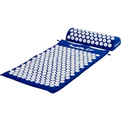 Akcesoria medycyny naturalnej - Movit Mata do akupresury z poduszką 75 x 44 cm, granatowa - miniaturka - grafika 1