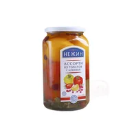 Pasztet i przetwory mięsne - Mieszanka pomidorów z żurawiną "Nizyn" 920g - miniaturka - grafika 1