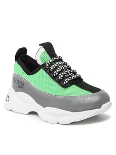 Buty dla chłopców - Guess Sneakersy FI5MAX ELE12 Zielony - grafika 1