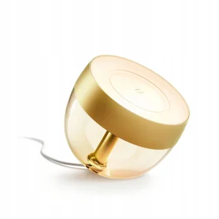 Philips Hue White and Color Lampka Iris złota - Lampy stojące - miniaturka - grafika 1