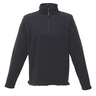 Płaszcze damskie - Regatta Męski płaszcz z zamkiem błyskawicznym z mikrofibry gładki golf z długim rękawem, szary (szary (Seal Grey), XXXXL - miniaturka - grafika 1