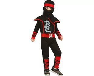 Godan Strój dla dzieci &quot;Ninja&quot; GODAN rozm 92/104 cm SL-NJ92 - Dodatki do strojów karnawałowych - miniaturka - grafika 1