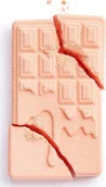 Kosmetyki do kąpieli - Makeup Revolution Kula do kąpieli I Heart Revolution Chocolate Bar Bath Fizzer Peach 110g - miniaturka - grafika 1