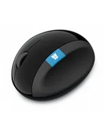 Myszki - Microsoft Sculpt Ergonomic Mouse WL black L6V-00003 - miniaturka - grafika 1