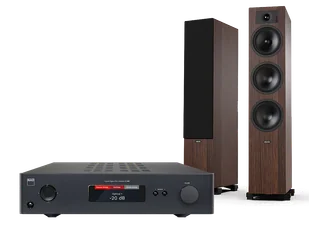 NAD C 368 (czarny) + Tesi 6 (mokka) - Zestawy stereo - miniaturka - grafika 1