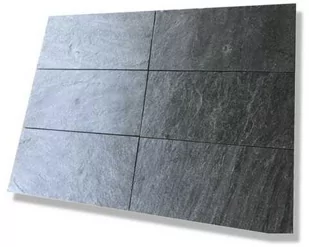 Płytka kwarcytowa Silver Grey naturalna 60x30x1,2 - Kostki brukowe i krawężniki - miniaturka - grafika 1