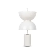 Lampy stojące - Lampa stołowa biała z białym unikalnym kloszem Kyoto LED 11W Maytoni - miniaturka - grafika 1