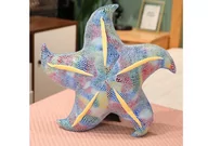 Maskotki i pluszaki - Maskotka Pluszowa Rozgwiazda Niebieska Poduszka 45 cm - miniaturka - grafika 1