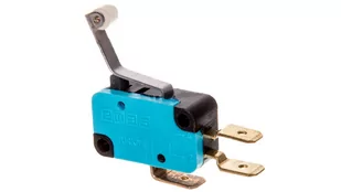 Decento emas elektroteknik krańcowy miniaturowy 1CO dźwignia podgięta z rolką z tworzywa T0-MK1MIP3 T0-MK1MIP3 - Wyłączniki światła i elektryczne - miniaturka - grafika 1