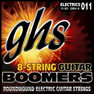 ghs GHS GB 8 H boomers (8-String) GHS GB 8 H - Struny gitarowe  - miniaturka - grafika 1