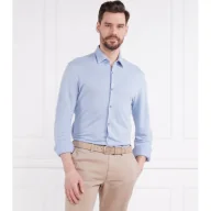 Koszule męskie - BOSS BLACK Lniana koszula Roan_F | Slim Fit - miniaturka - grafika 1