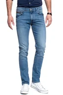 Spodnie męskie - Lee, Spodnie męskie, Luke Zip Pocket Mid Diamond L72Gcvfu, rozmiar W29 L34 - miniaturka - grafika 1