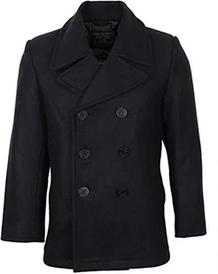 Mil-Tec kurtka męska Us Navy Pea Coat, 5XL - Płaszcze męskie - miniaturka - grafika 1