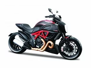 Maisto Motocykl Ducati Diavel Carbon 1/12 5_772032 - Kolekcjonerskie modele pojazdów - miniaturka - grafika 1