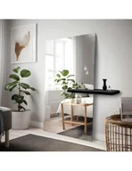 Lustra - Nowoczesne stojące lustro nieregularne z półką - AGIS SHELF, Wymiary: 60x170 (wymiar półki 12x70) - miniaturka - grafika 1