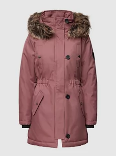 Parka ze sztucznym futrem model ‘IRIS’ - Kurtki damskie - miniaturka - grafika 1