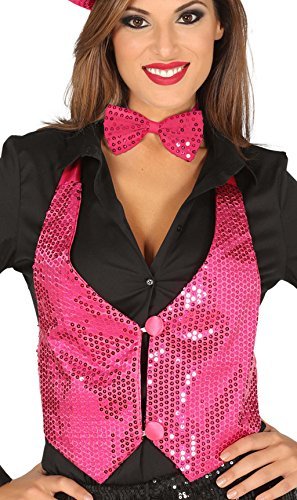 Damska kamizelka Fuchsia Sequin Vest