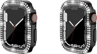 Akcesoria do smartwatchy - INF 2-pakowe etui z ochroną ekranu do Apple Watch iWatch 3 w kolorze czarnym 40 mm - miniaturka - grafika 1