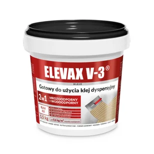 Klej dyspersyjny Elevax V-3 klasa D2E 1,5 kg Jurga - Kleje i inne preparaty budowlane - miniaturka - grafika 1