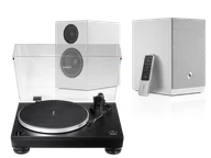 Gramofony - Audio-Technica AT-LP5X (czarny) + A28 W (biały) - miniaturka - grafika 1