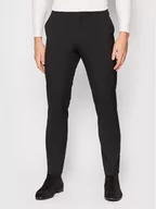 Garnitury - Selected Homme Spodnie garniturowe Mylologan 16051390 Czarny Slim Fit - miniaturka - grafika 1
