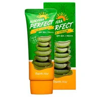 Balsamy i kremy do opalania - Aloevera Perfect Sun Cream krem przeciwsłoneczny z aloesem SPF 50+ 70g - miniaturka - grafika 1