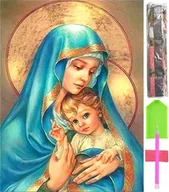 Zabawki kreatywne - HAFT DIAMENTOWY 5D Zestaw Obraz MOZAIKA 40*60cm - miniaturka - grafika 1