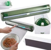 Folia, papier śniadaniowy, serwetki - Verk Dozownik kuchenny do folii spożywczej obcinacz podajnik folii kuchennej Dozownik kuchenny do folii spożywczej obcinacz podajnik folii kuchennej - miniaturka - grafika 1