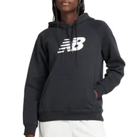 Bluzy sportowe damskie - Bluza damska New Balance WT43524BK - czarna - miniaturka - grafika 1