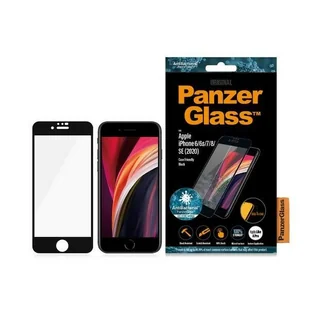 Szkło hartowane PanzerGlass E2E Pro Super+ do iPhone 6/6s/7 8/SE 2020 - Szkła hartowane na telefon - miniaturka - grafika 1