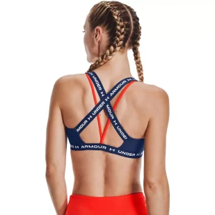 Biustonosz sportowy Under Armour Crossback Low - Bielizna sportowa damska - miniaturka - grafika 2