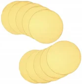 Dodatki do ciast w proszku - Podkład pod tort złoty okrągły bankietówka monoporcje 12cm 10szt - miniaturka - grafika 1