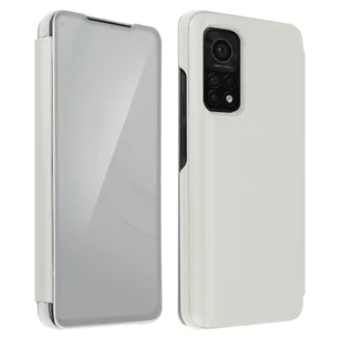 Obudowa tylna Xiaomi Mi 10T /10T Pro Ultra Przezroczysta klapka Mirror srebrny - Etui i futerały do telefonów - miniaturka - grafika 1