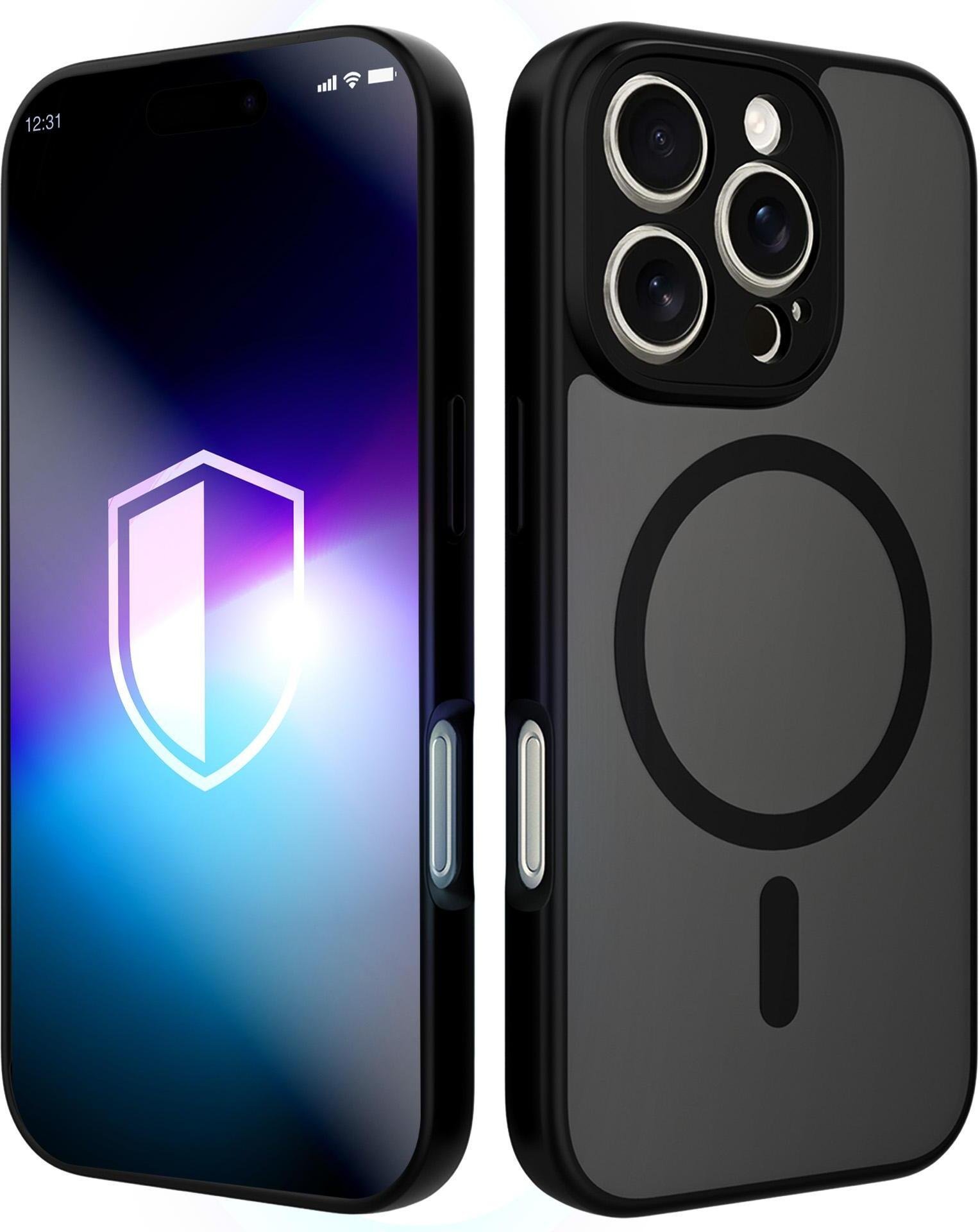 3MK Apple iPhone 16 Pro - 3mk Misty MagCase Black