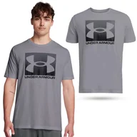 Koszulki sportowe męskie - Koszulka fitness męska Under Armour Boxed Sports z krótkim rękawem - miniaturka - grafika 1