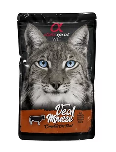 Alpha Spirit Mus z wołowiny 85g - Mokra karma dla kotów - miniaturka - grafika 1