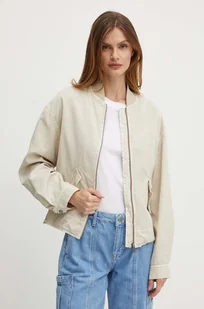 Pepe Jeans kurtka ANISSA damska kolor beżowy przejściowa PL402424 - Kurtki damskie - miniaturka - grafika 1