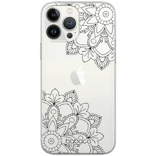 Etui do Apple IPHONE 14 PRO MAX Mandale 007 Babaco Nadruk częściowy Czarny - Etui i futerały do telefonów - miniaturka - grafika 1