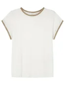 Koszulki i topy damskie - Springfield Koszulka damska, wielokolorowa, S - miniaturka - grafika 1