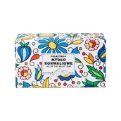 Mydła - MYDŁO W KOSTCE KONWALIOWE FOLK 300G - KASZUBSKIE FOLKSTAR - miniaturka - grafika 1