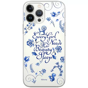 Etui Disney dedykowane do Iphone 13 PRO, wzór: Aurora 002 Etui częściowo przeźroczyste, oryginalne i oficjalnie licencjonowane - Etui i futerały do telefonów - miniaturka - grafika 1