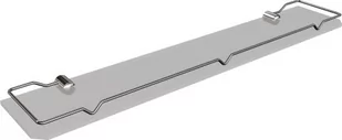 Andex Półka szklana z ramką /70 chrom - 050/70CC - Półki łazienkowe - miniaturka - grafika 1