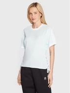 Koszulki i topy damskie - adidas T-Shirt Always Original Laced HK5063 Błękitny Loose Fit - miniaturka - grafika 1