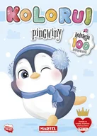 Książki edukacyjne - Koloruj Pingwiny - miniaturka - grafika 1
