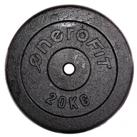 Obciążenia - Talerz 20 kg do podnoszenia ciężarów Sportop 26,5 mm - miniaturka - grafika 1